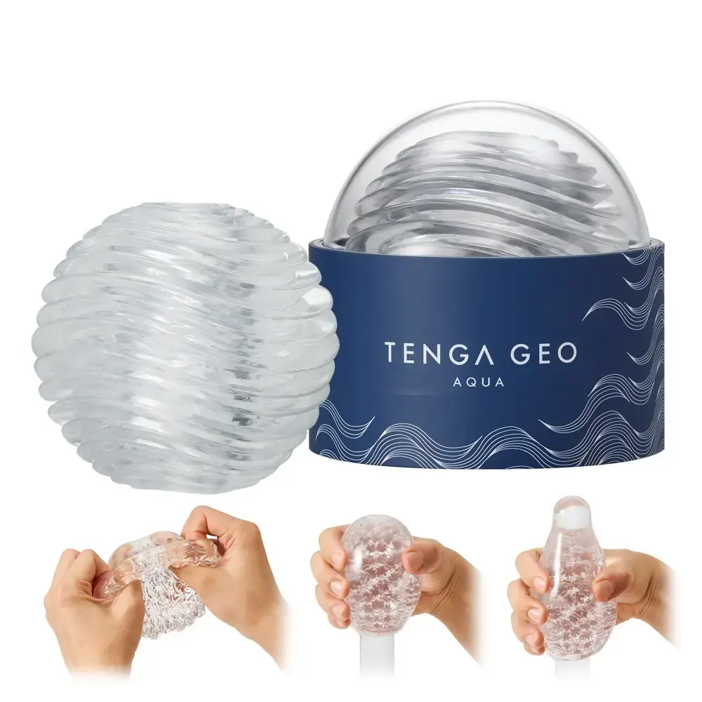 Atkārtoti lietojams masturbators Tenga GEO AQUA Photo 3