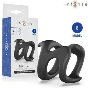INTENSE FOR HIM Nikolaj Model 8 regulējams dzimumlocekļa gredzens