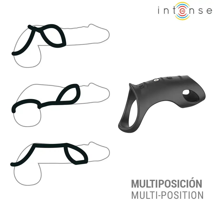 Вибрирующее кольцо INTENSE FOR HIM Jerome Model 12 Photo 3
