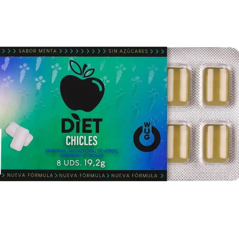 Функциональная жевательная резинка WUG GUM DIET - 8 шт Photo 2