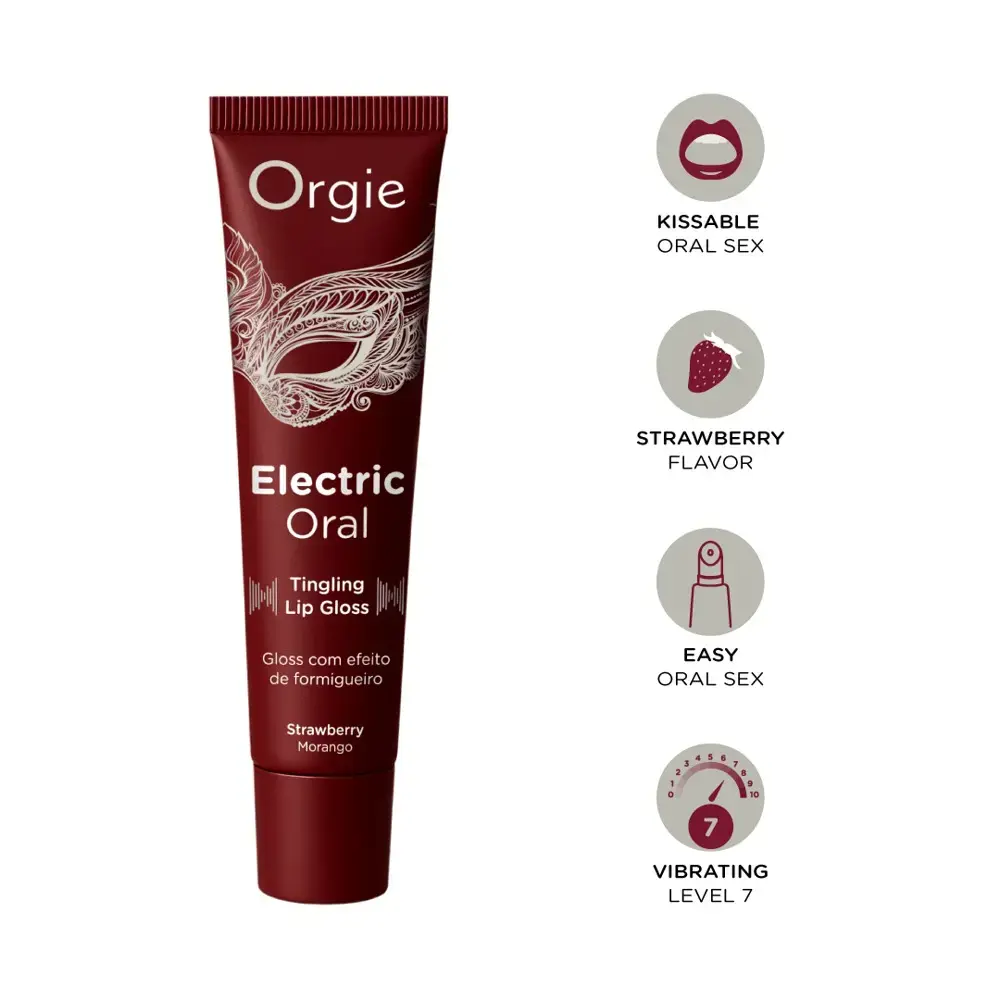 Orgie Electric Oral Tingling Lip Gloss 10ml Photo 6