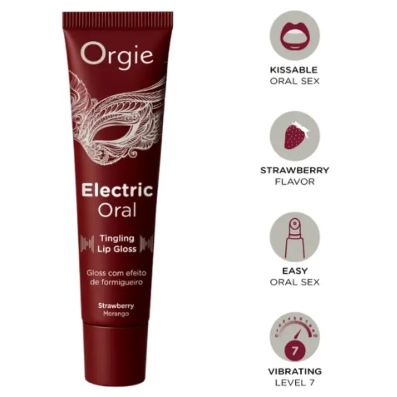 Orgie Electric Oral Tingling Lip Gloss 10ml Photo 8