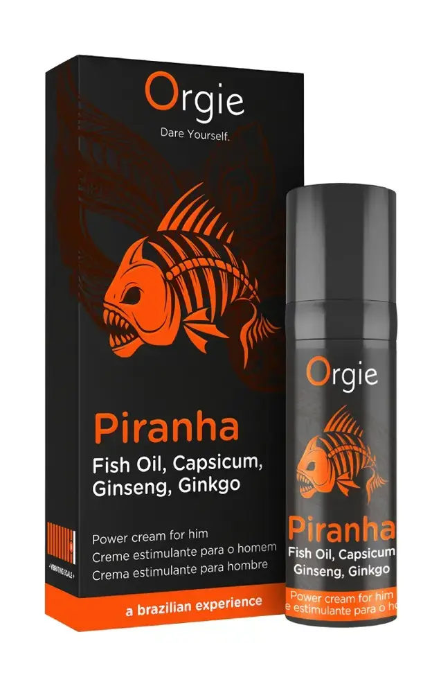 Orgie Piranha Power Cream 15ml Stimulating Cream Photo 3