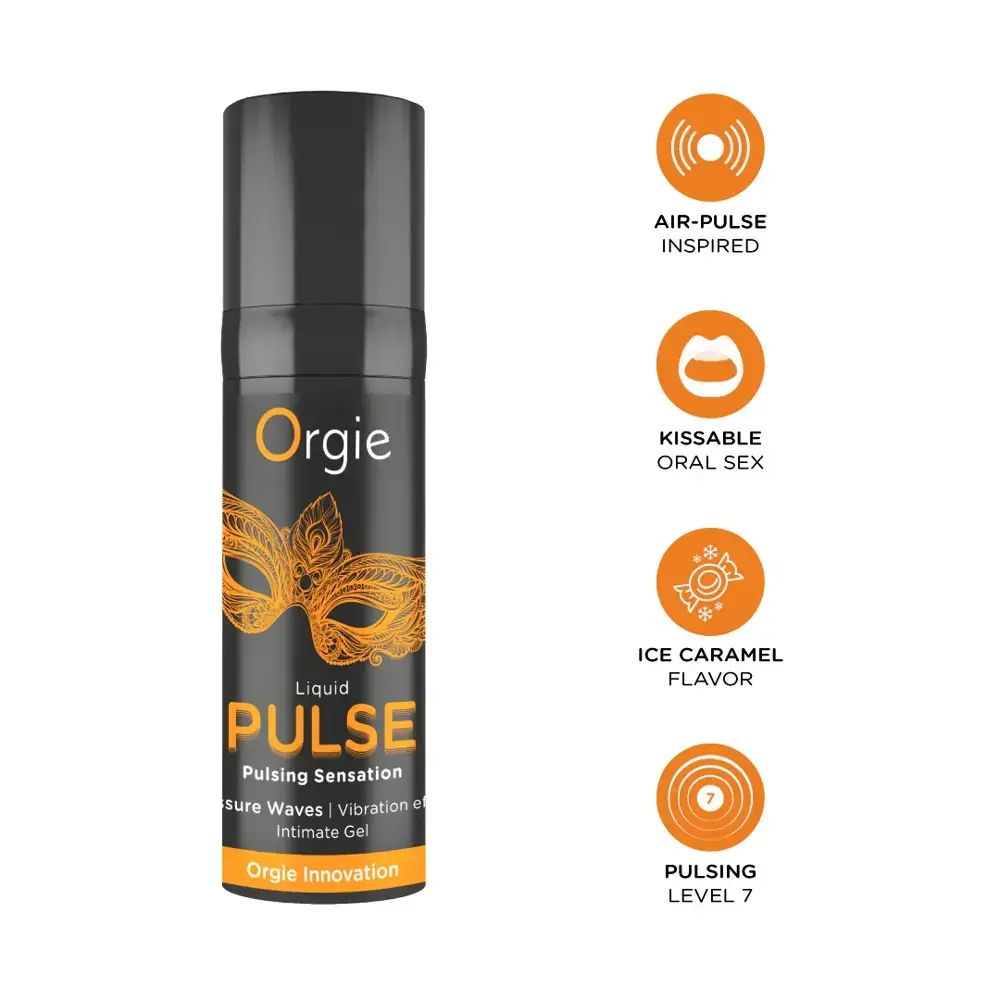 Orgie Liquid Pulse 15ml Intimate Stimulation Gel Photo 5