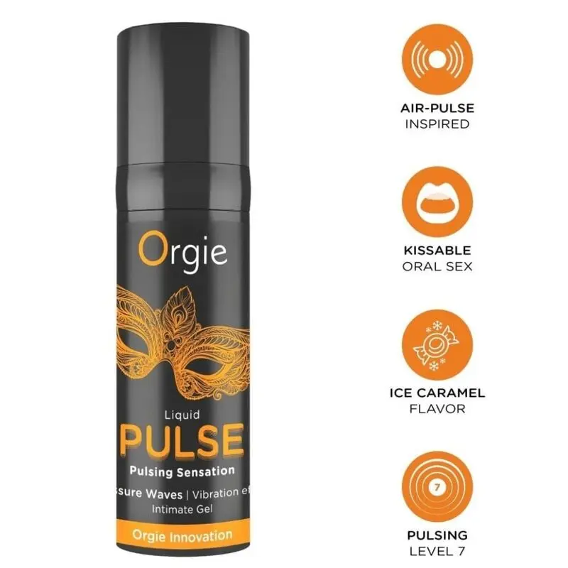 Orgie Liquid Pulse 15ml Intimate Stimulation Gel Photo 7