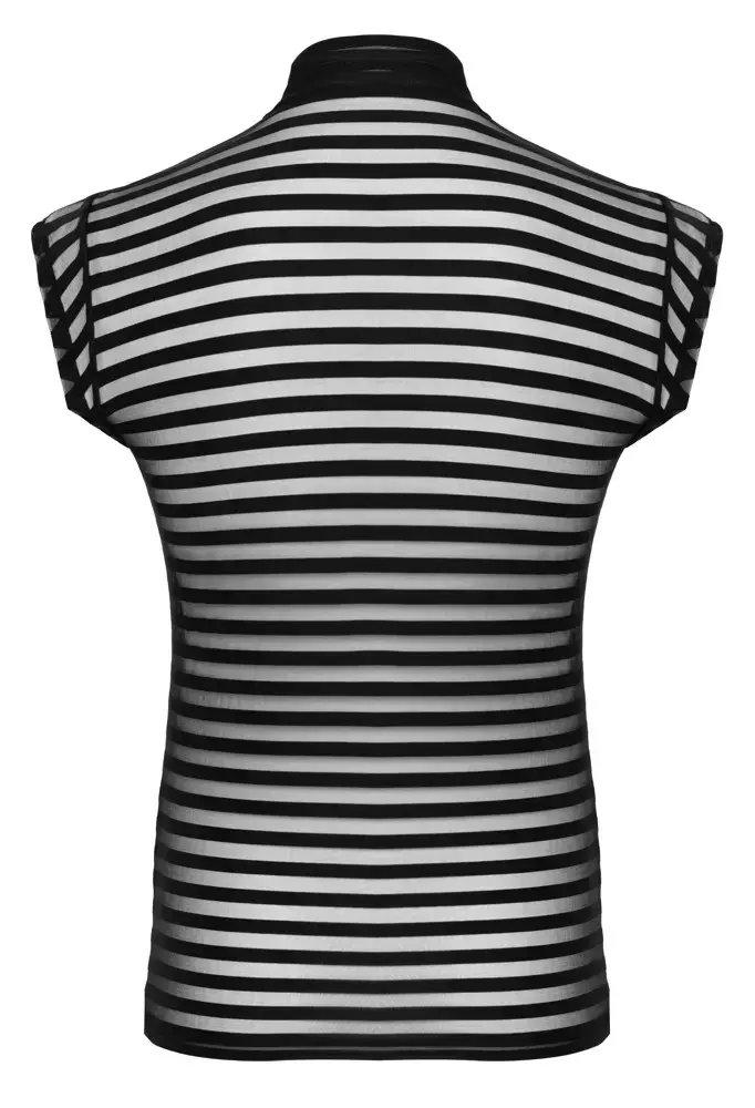 Мужская рубашка Svenjoyment 2XL | Прозрачная в полоску Photo 7