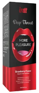 intt Deep Throat Strawberry mutes aerosols 12 ml