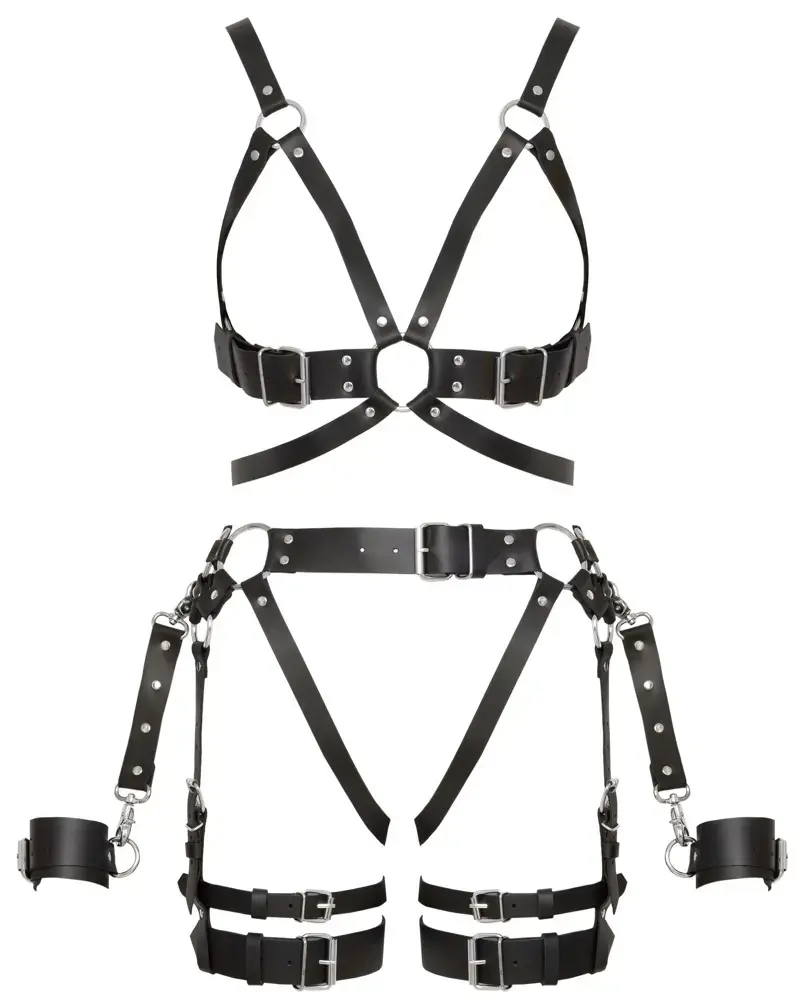 ZADO Leather Harness Set L/XL Photo 7