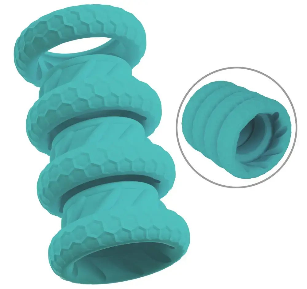 You2Toys 3in1 Cock and Ball Ring Set Photo 2