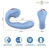 INTENSE GINA Multifunction Clitoral Stimulator - Blue Photo 6
