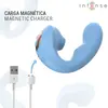 INTENSE GINA Multifunction Clitoral Stimulator - Blue Photo 8