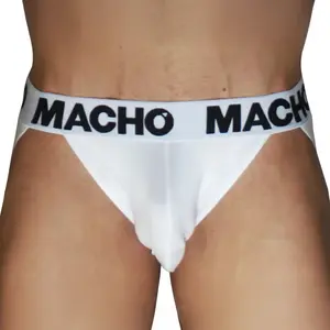 MACHO - MX29BL JOCK WHITE + WHITE S