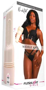 Fleshlight Nicole Kitt Purrrrrfection Masturbator with Superskin Material