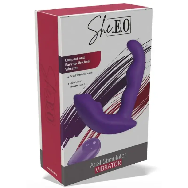 She.E.O Rotating Vibrating Anal Stimulator with Remote Control Photo 9
