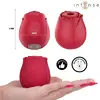 INTENSE Camellia Clitoral Suction Device | Bordeaux Photo 3