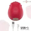 INTENSE Camellia Clitoral Suction Device | Bordeaux Photo 5