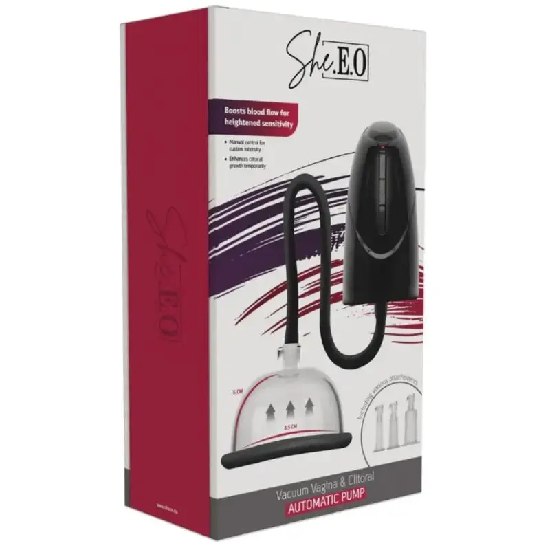She.E.O Automatic Vacuum Pump for Vagina and Clitoris Photo 4