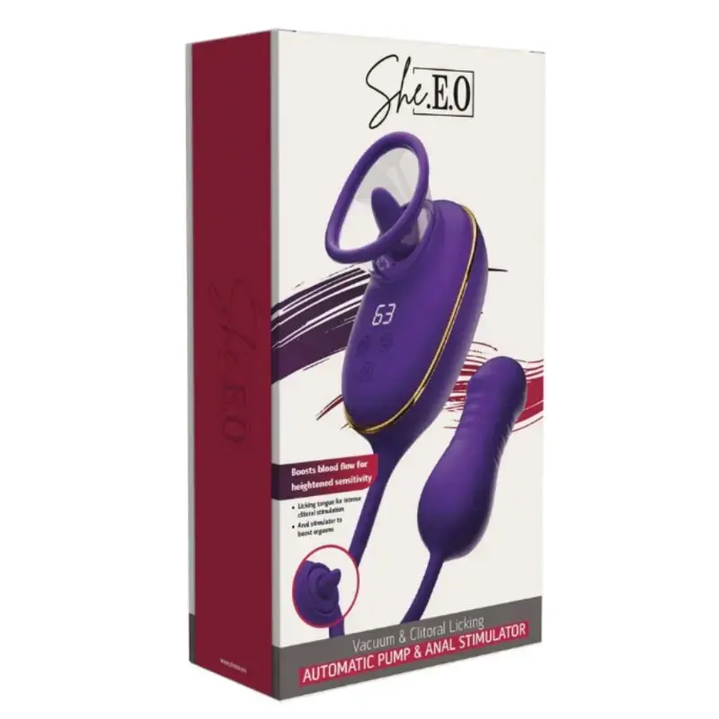 She.E.O Clitoral Suction and Anal Stimulator Photo 5