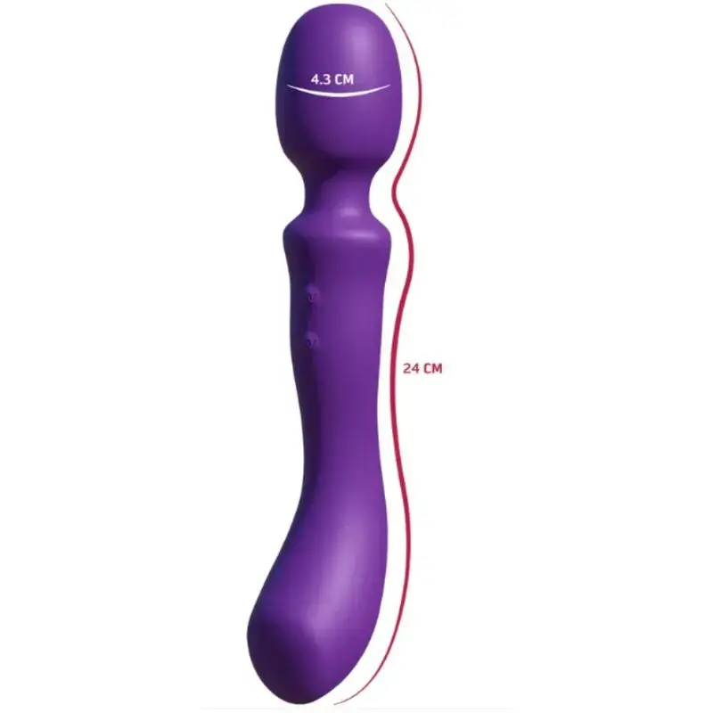 She.E.O Double-Ended Vibrating Massage Wand Photo 4