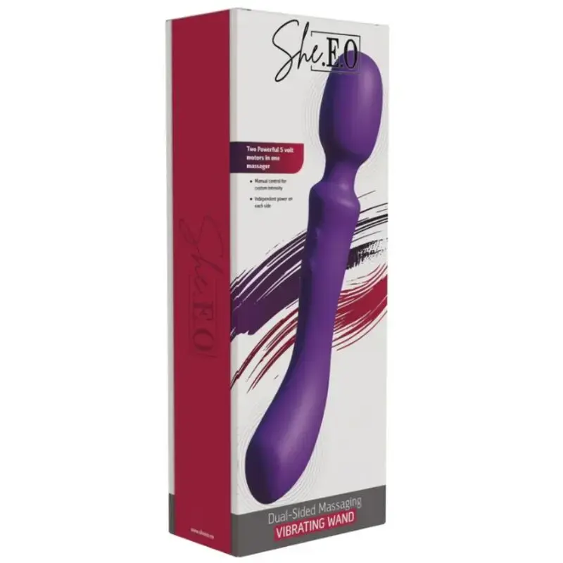She.E.O Double-Ended Vibrating Massage Wand Photo 5
