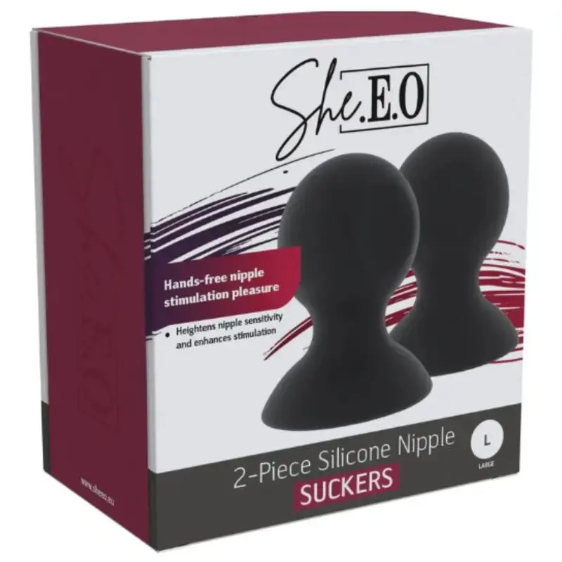She.E.O Silicone Nipple Suction Cups Size L Photo 7