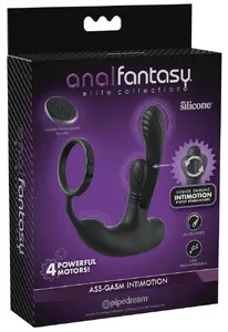Anal Fantasy Series Ass-Gasm IntiMotion Anal Vibrator with 4 Motors and Remote Control