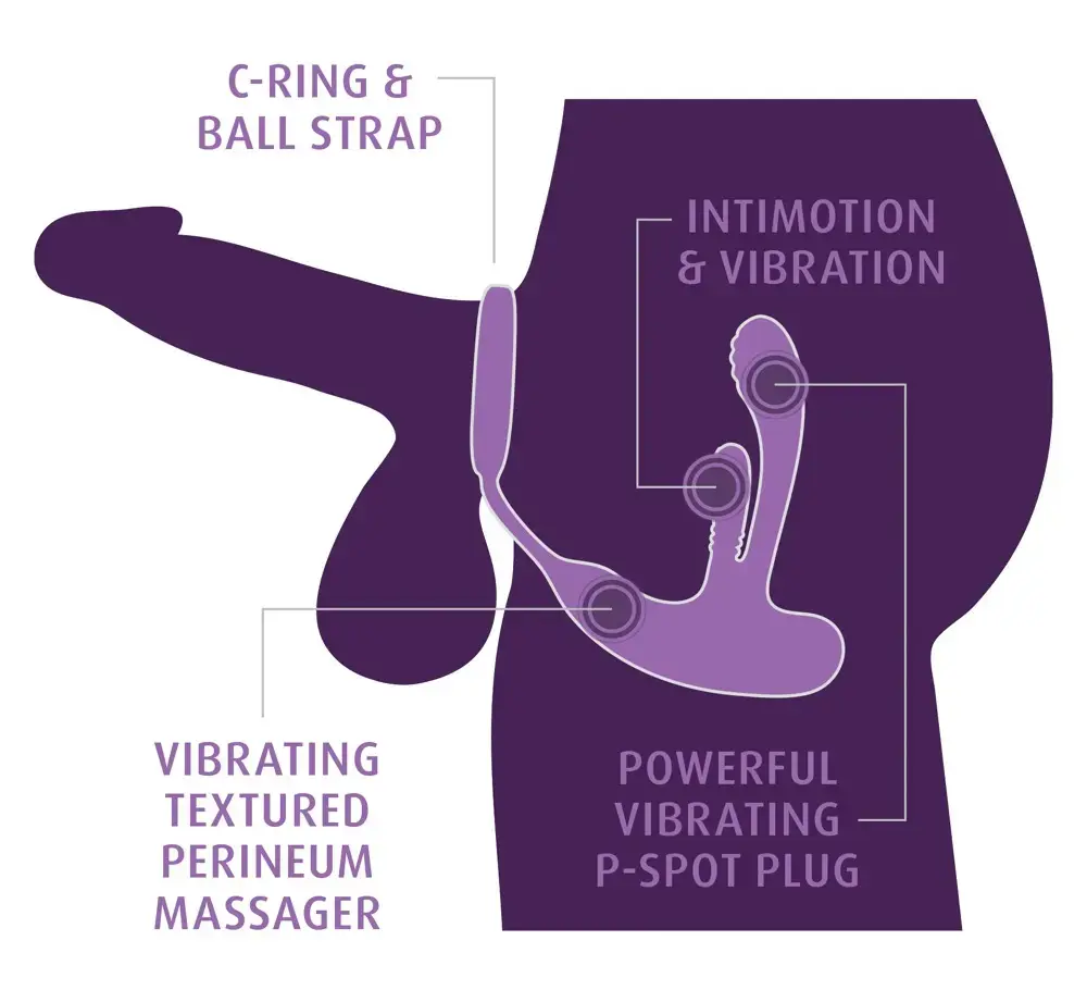 Anal Fantasy Series Ass-Gasm IntiMotion Anal Vibrator Photo 6