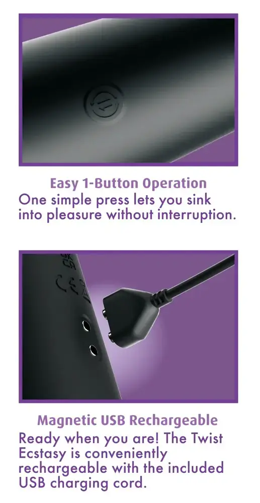 Anal Fantasy Series Twist Ecstacy Anal Vibrator Photo 4