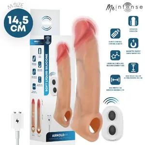 MR. INTENSE Arnold M Vibrating Penis Sleeve, 14.5 cm
