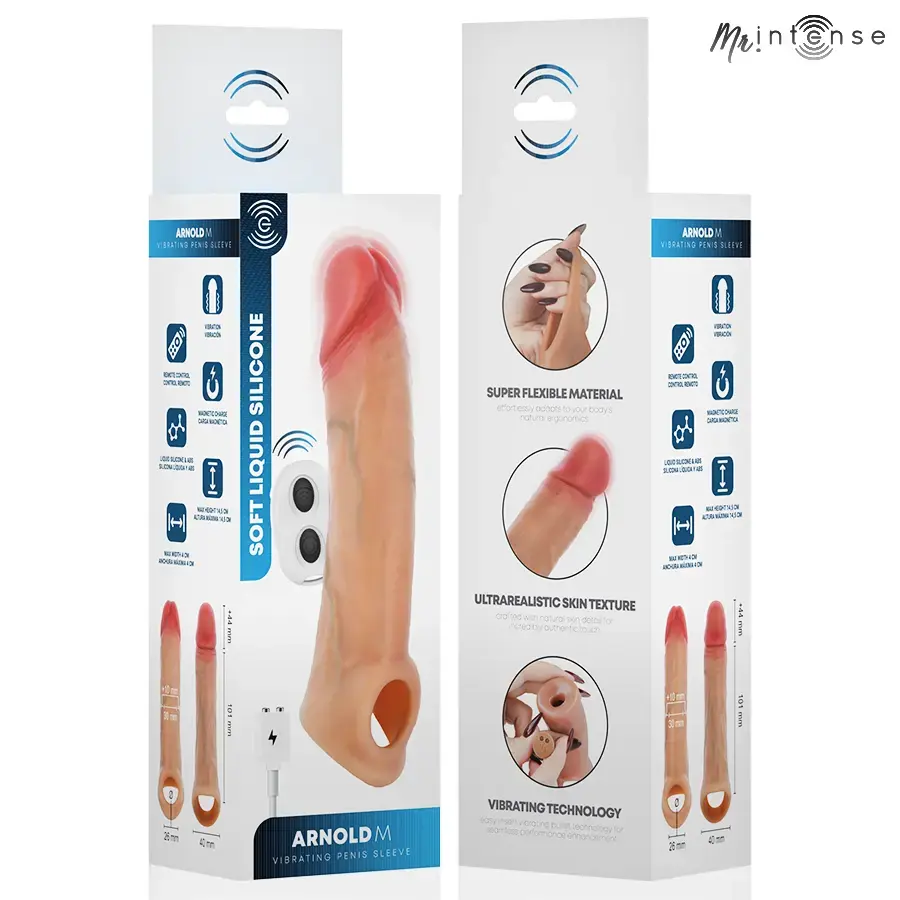 MR. INTENSE Arnold M Vibrating Penis Sleeve Photo 7