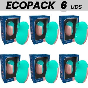 ECOPACK 6 UNITS - RITHUAL SHUSHU NEW GENERATION CLITORIAL AQUA