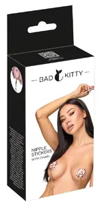BK Nipple Stickers Pink Chain