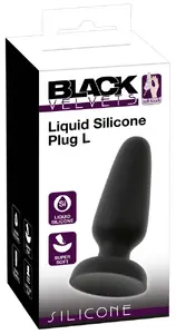 Black Velvets Silicone Plug L