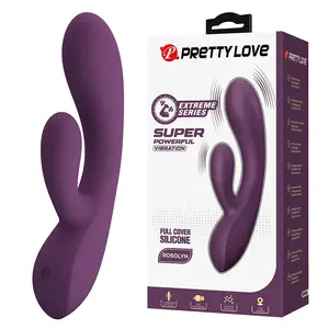 PRETTY LOVE - ROSOLYN RECHARGEABLE RABBIT VIBRATOR 10 FUNCTIONS
