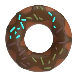 PRETTY LOVE - SUPER DONUT PENIS RING BROWN