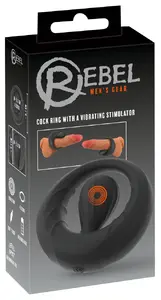 Rebel Cock Ring w Vibrating St