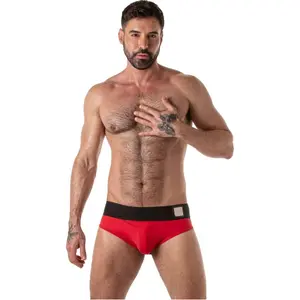 LOCKER GEAR - WIDE WAISTBAND JOCK BRIEF RED XL