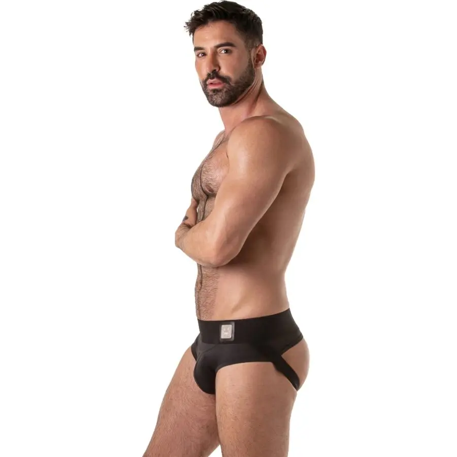 LOCKER GEAR Wide Waistband Jock Brief Melna L Photo 2