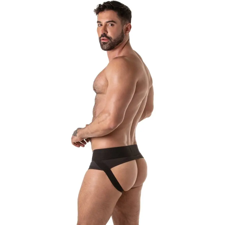 LOCKER GEAR Wide Waistband Jock Brief Melna L Photo 3