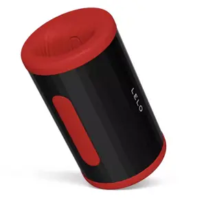 LELO - F2S DOUBLE SONIC MALE STROKER WITH DUAL SONIC STIMULATION RED