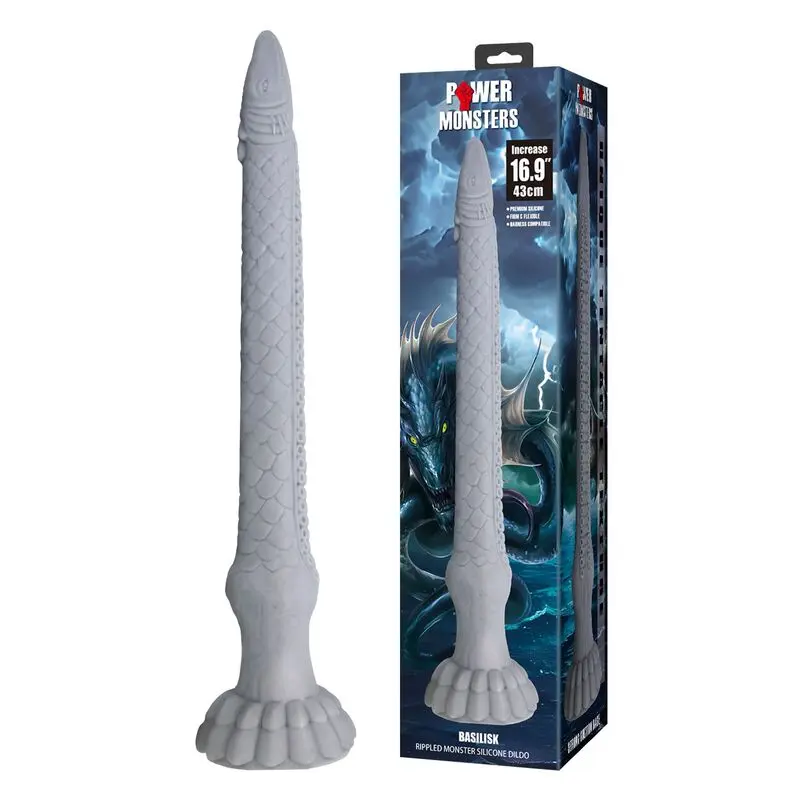 POWER MONSTERS Basilisk Fantasy Silicone Dildo Photo 8