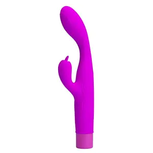 PRETTY LOVE - JENE DUAL STIMULATION G-SPOT AND CLITORAL VIBRATOR PURPLE