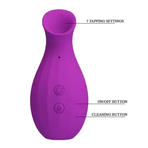 PRETTY LOVE - MAGIC BOTTLE RECHARGEABLE CLITORAL SUCTION STIMULATOR PURPLE