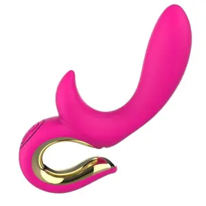 NALONE LULU Pink Push Rabbit Vibrator with 7 Vibration Modes, 7 Thrust Modes, Dual Stimulation, USB Rechargeable, and Waterproof Design