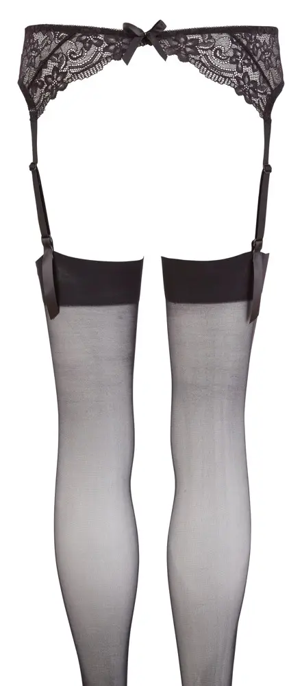 Cottelli Collection Lace Suspender Belt S/M Photo 9