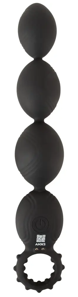 ANOS Flexible XL Anal Beads Vibrating Toy Photo 3