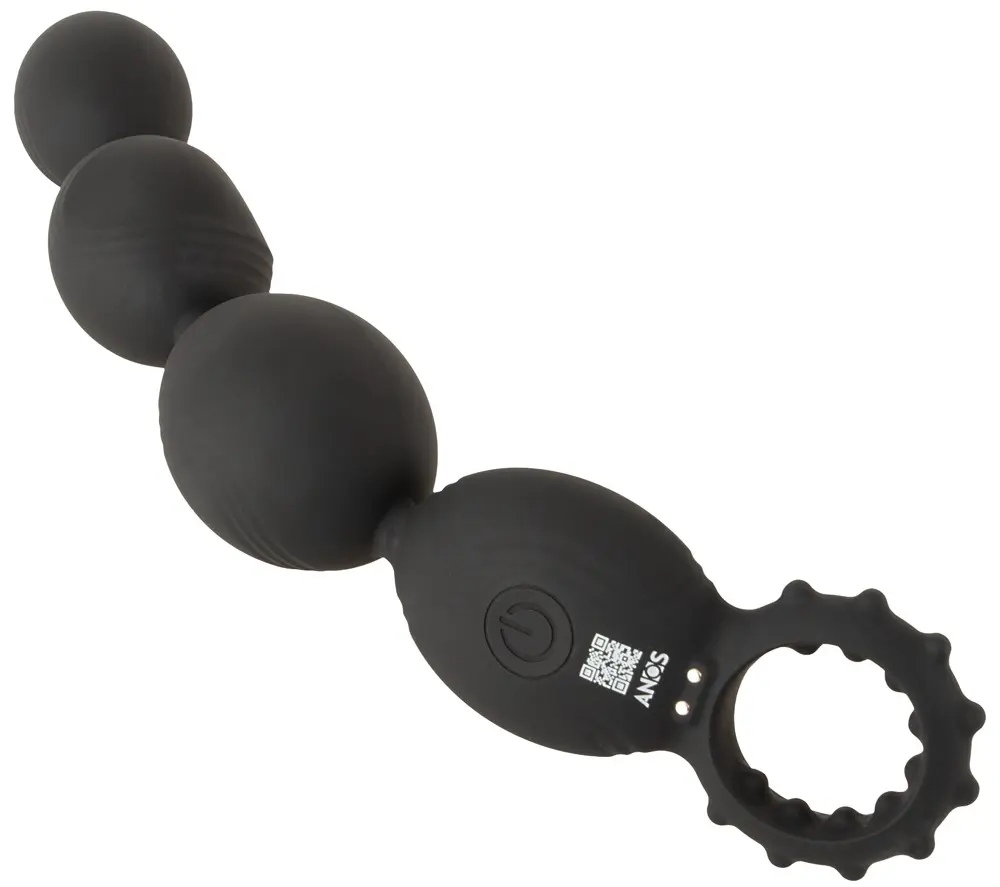 ANOS Flexible XL Anal Beads Vibrating Toy Photo 5