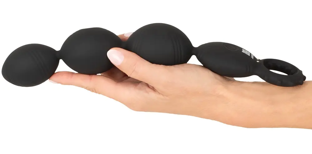 ANOS Flexible XL Anal Beads Vibrating Toy Photo 6