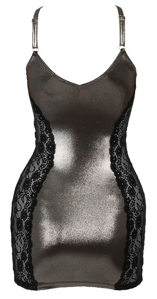 Cottelli Collection Dress silver S Mini Dress Photo 10