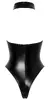 Noir Body Transp. Chest S Wetlook Bodijs Photo 9